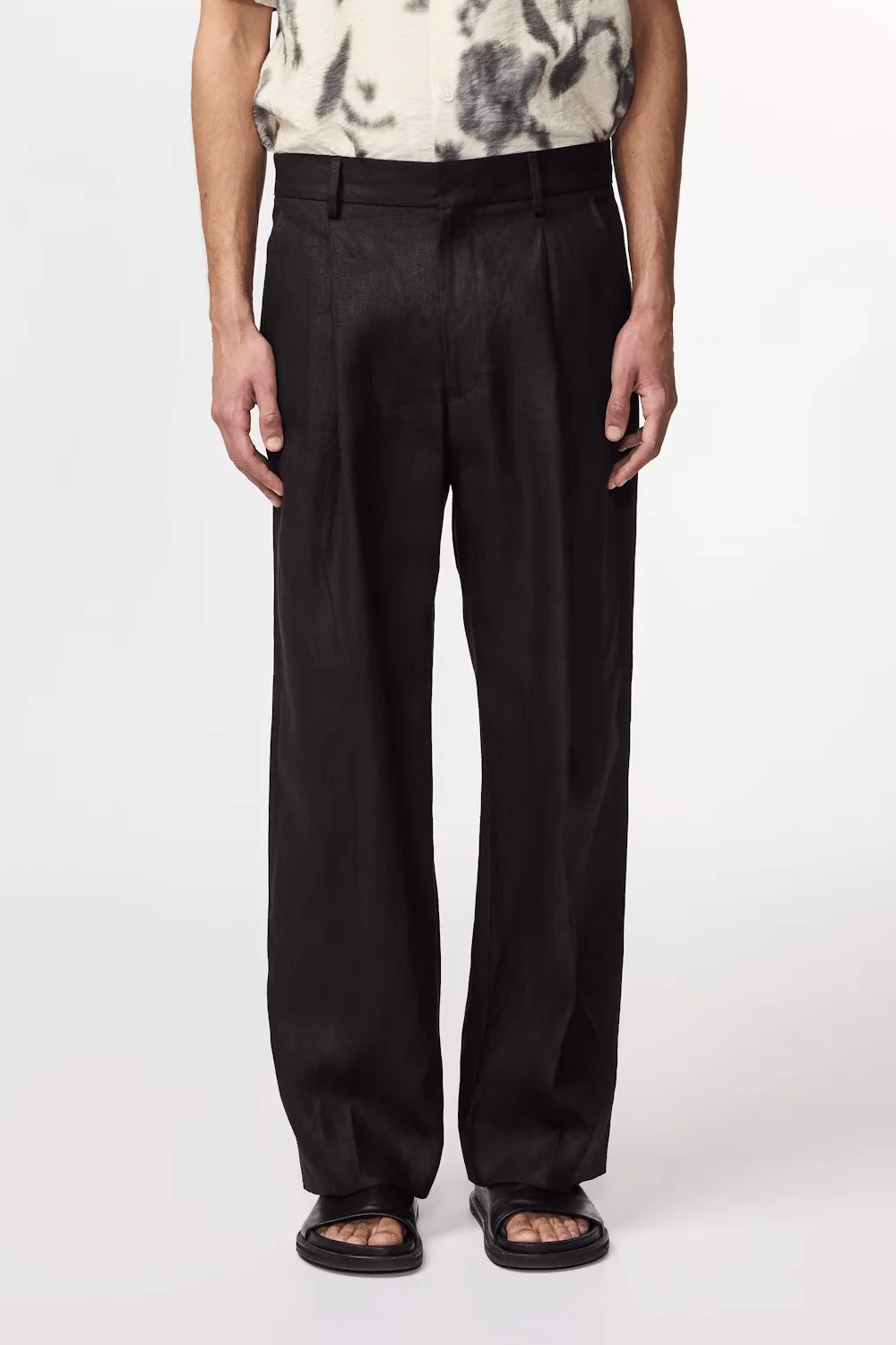 Pantalon NN07 - Kay Relaxed fit linen Trouser 1454 – Image 4