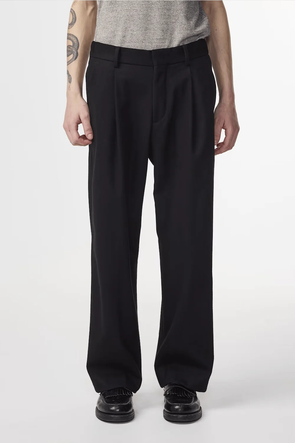 Pantalon NN07 - Kay Relaxed Fit Wool Blend Pant 1630 – Image 2