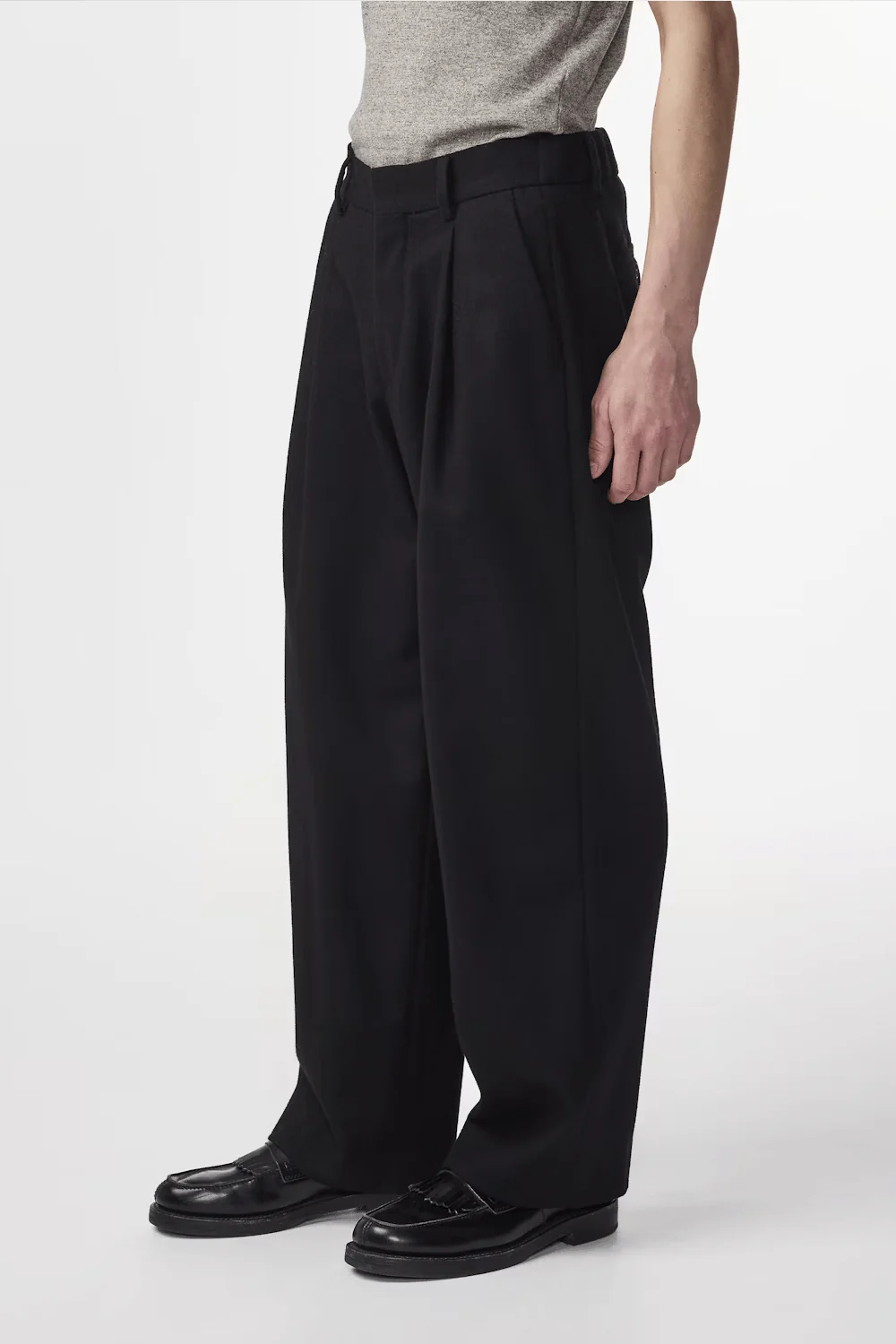 Pantalon NN07 - Kay Relaxed Fit Wool Blend Pant 1630 – Image 3