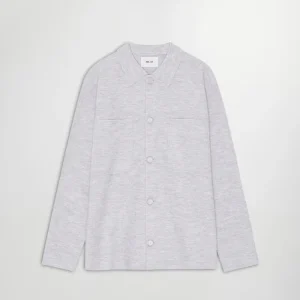 Surchemises NN07 - Jonas Boiled wool Overshirt 6398