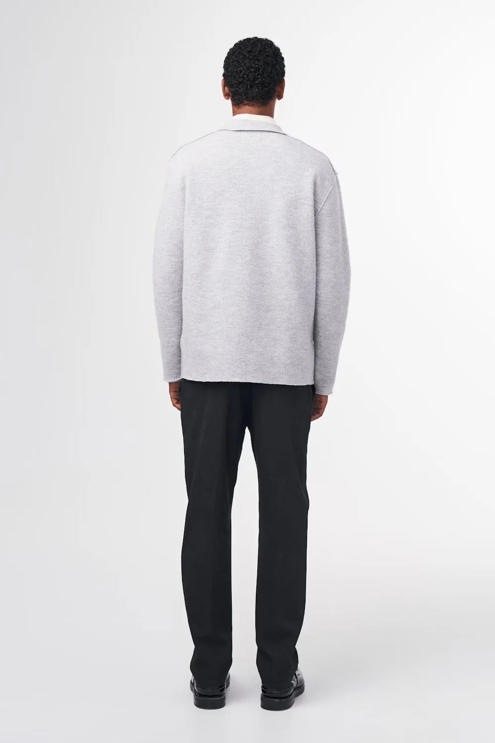 Surchemises NN07 - Jonas Boiled wool Overshirt 6398 – Image 3