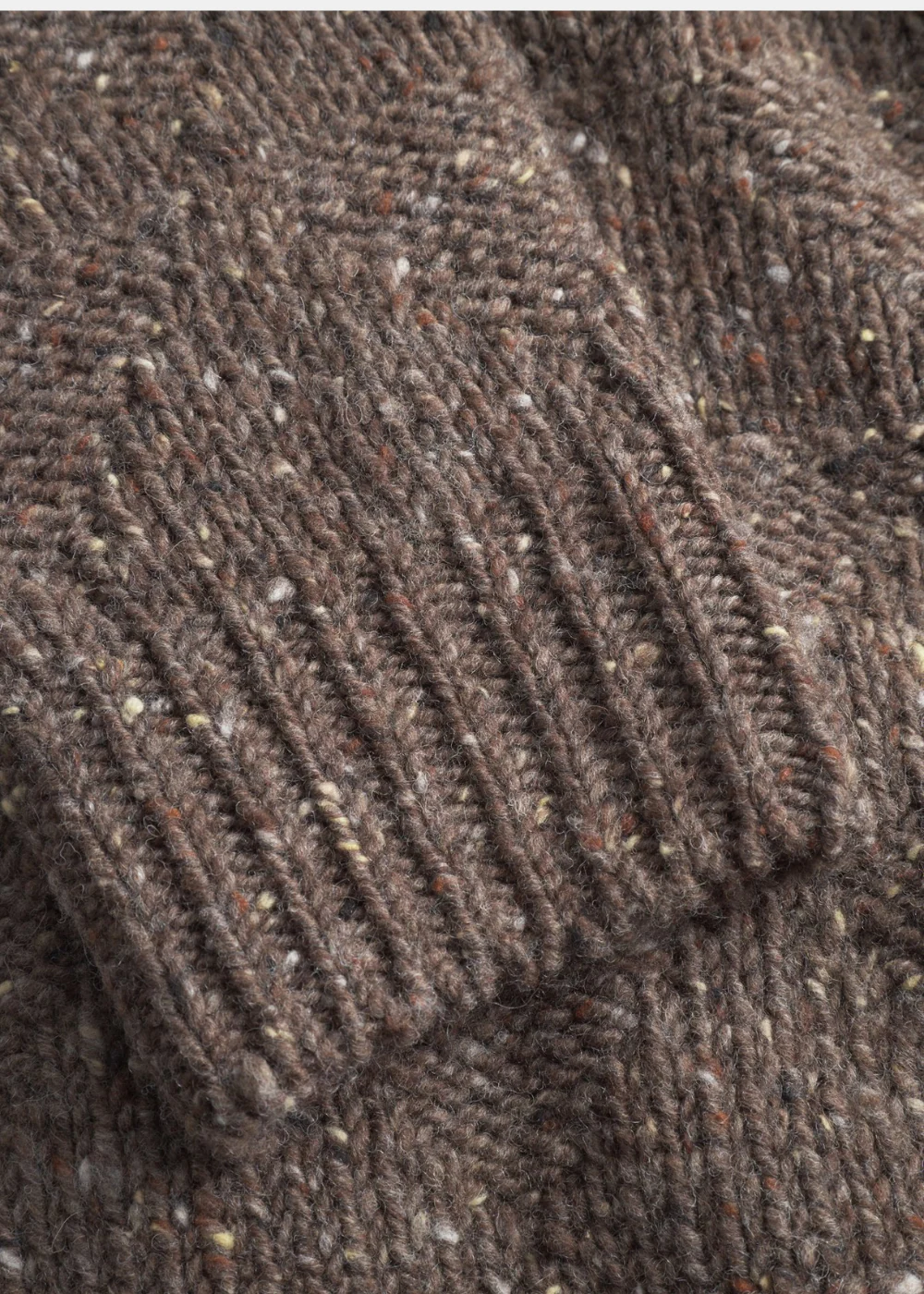 Veste laine Erik Donegal Ireland - marron – Image 7