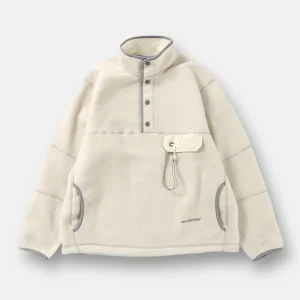 Polaire Laine Wool Fleece Noir