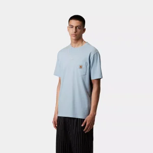 CARHARTT S/S POCKET T-SHIRT AIR SKY