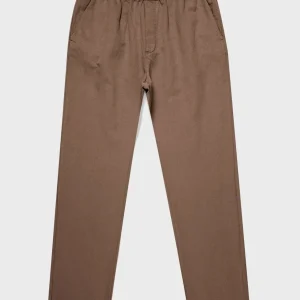 Pantalon Sunspel - Pantalon à cordon en lin et coton