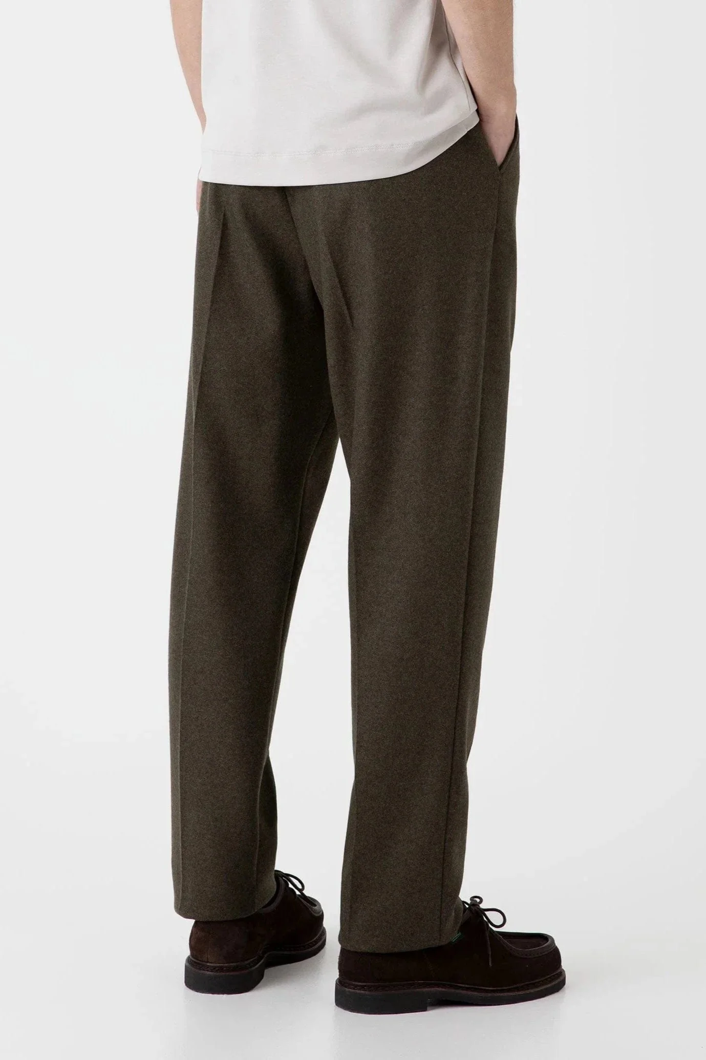 Pantalon Sunspel - Pantalon à pli en laine bouillie – Image 3