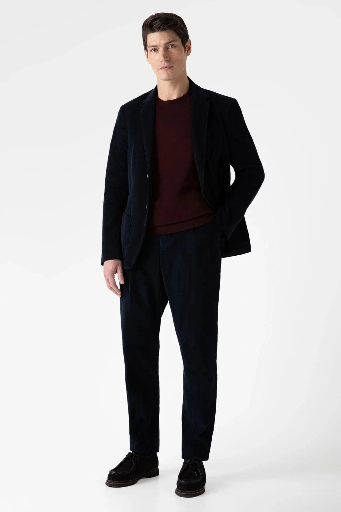 Pantalon Sunspel - Pantalon plissé en velours côtelé – Image 4