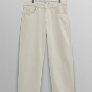 WAX LONDON - Felix Vintage Antique Ecru Loose Fit Denim Jeans